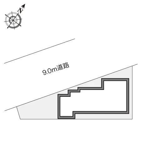 ★手数料０円★札幌市豊平区平岸七条　月極駐車場（LP）